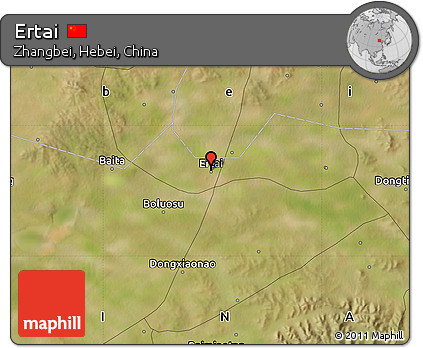 Satellite Map of Ertai