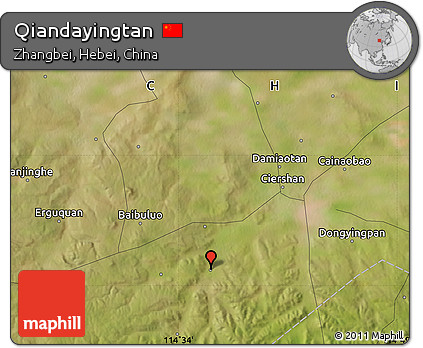 Satellite Map of Qiandayingtan
