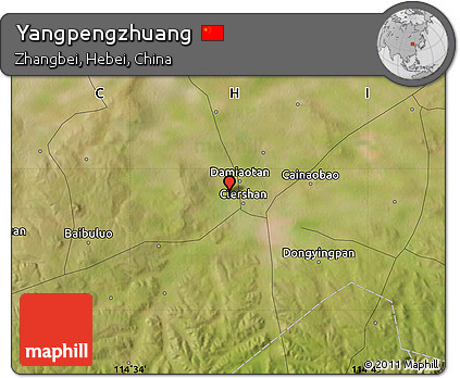 Satellite Map of Yangpengzhuang