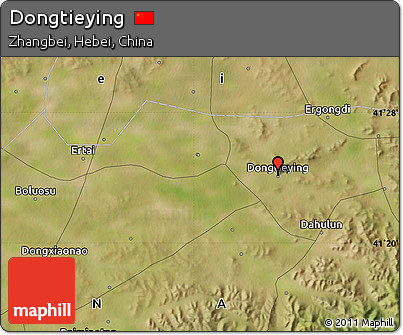 Satellite Map of Dongtieying