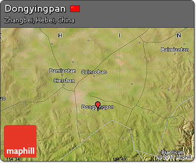 Satellite Map of Dongyingpan