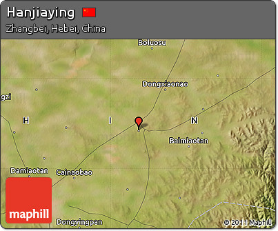 Satellite Map of Hanjiaying