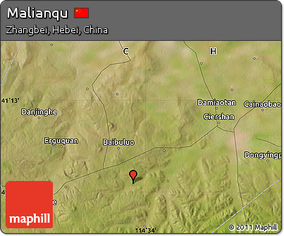 Satellite Map of Malianqu
