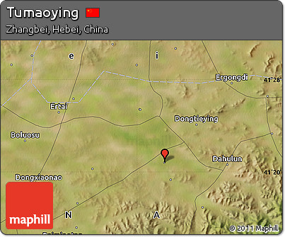 Satellite Map of Tumaoying