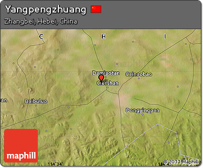 Satellite Map of Yangpengzhuang