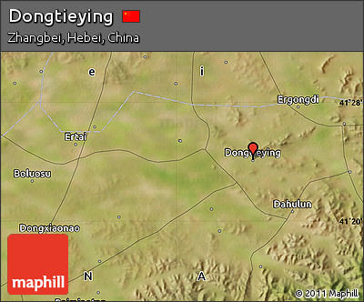 Satellite Map of Dongtieying