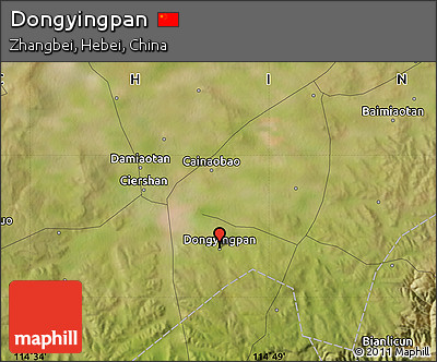 Satellite Map of Dongyingpan