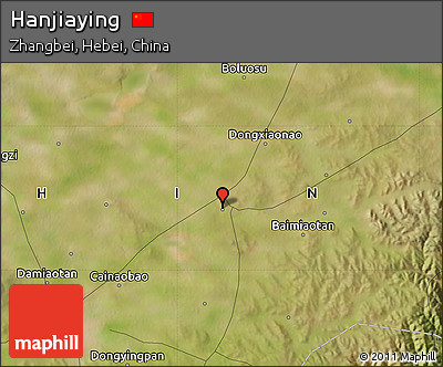 Satellite Map of Hanjiaying