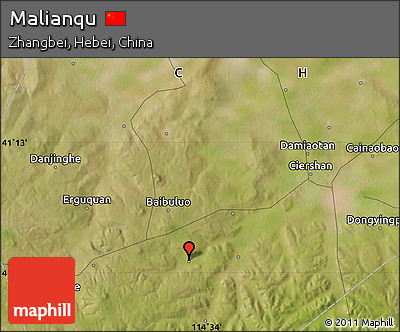 Satellite Map of Malianqu