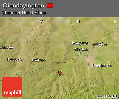 Satellite Map of Qiandayingtan