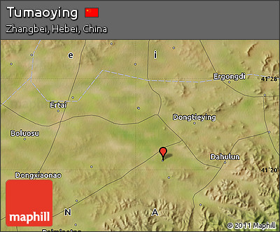 Satellite Map of Tumaoying