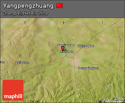 Satellite Map of Yangpengzhuang