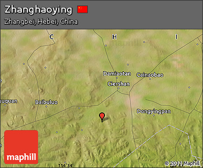 Satellite Map of Zhanghaoying