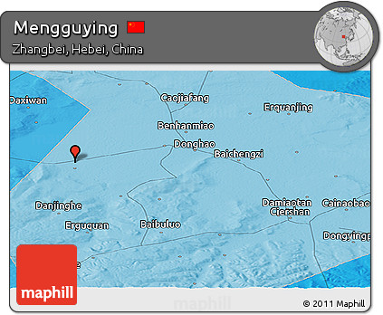 Political Panoramic Map of Mengguying
