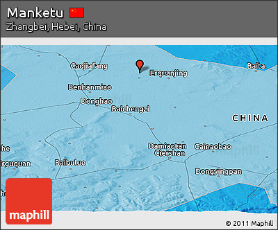 Political Panoramic Map of Manketu