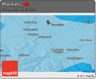 Political Panoramic Map of Manketu