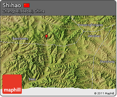 Satellite 3D Map of Shihao