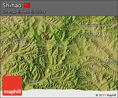 Satellite 3D Map of Shihao
