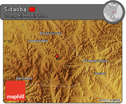 Physical Map of Sidaoba