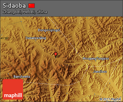 Physical Map of Sidaoba