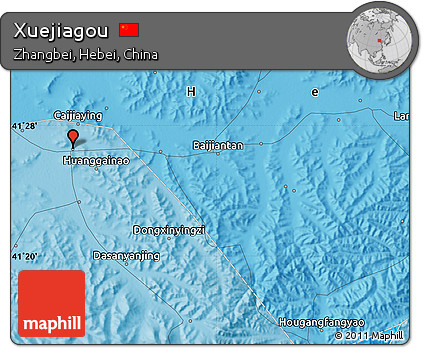 Political Map of Xuejiagou