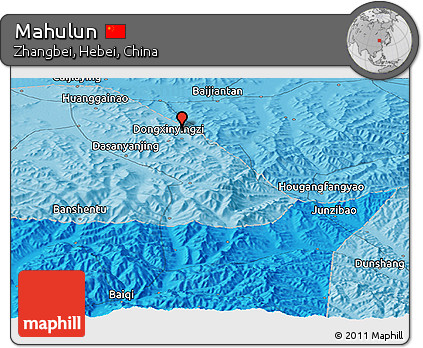 Political Panoramic Map of Mahulun
