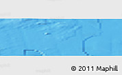 Physical Panoramic Map of the area around 41° 16' 52" N, 125° 43' 29" W