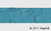 Satellite Panoramic Map of the area around 41° 16' 52" N, 125° 43' 29" W