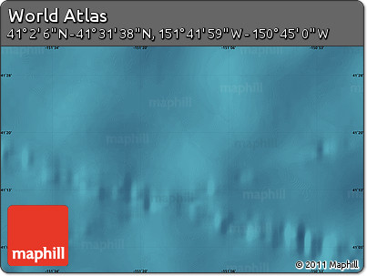 Satellite Map of the Area around 41° 16' 52" N, 151° 13' 29" W