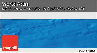 Physical Panoramic Map of the Area around 41° 16' 52" N, 153° 55' 30" E