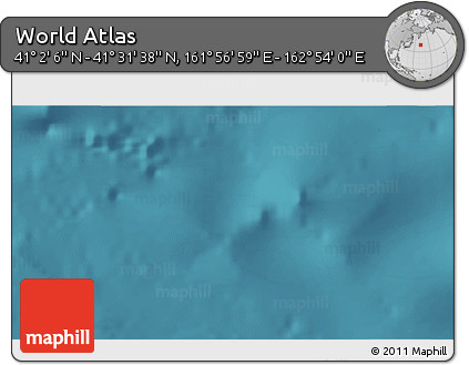 Satellite 3D Map of the Area around 41° 16' 52" N, 162° 25' 30" E