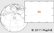 Blank Location Map of the area around 41° 16' 52" N, 162° 16' 30" W