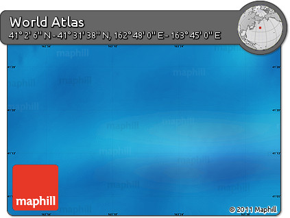 Physical Map of the Area around 41° 16' 52" N, 163° 16' 30" E