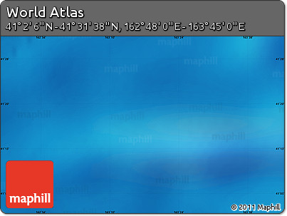 Physical Map of the Area around 41° 16' 52" N, 163° 16' 30" E