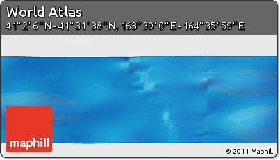 Physical Panoramic Map of the Area around 41° 16' 52" N, 164° 7' 30" E
