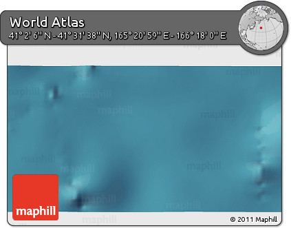 Satellite 3D Map of the Area around 41° 16' 52" N, 165° 49' 29" E