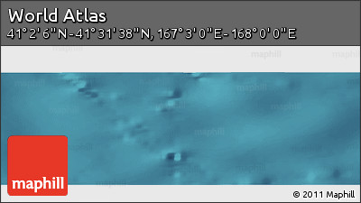 Satellite Panoramic Map of the Area around 41° 16' 52" N, 167° 31' 30" E