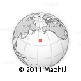 Outline Map of the Area around 41° 16' 52" N, 174° 10' 30" W, rectangular outline