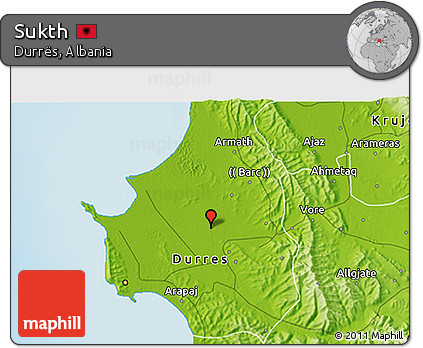 Physical 3D Map of Sukth