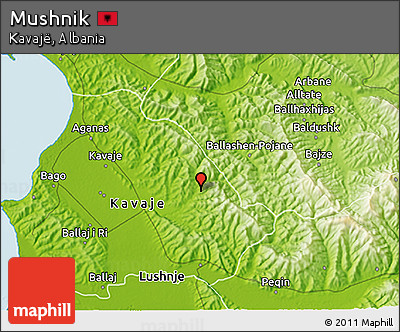 Physical 3D Map of Mushnik