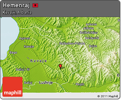 Physical 3D Map of Hemenraj