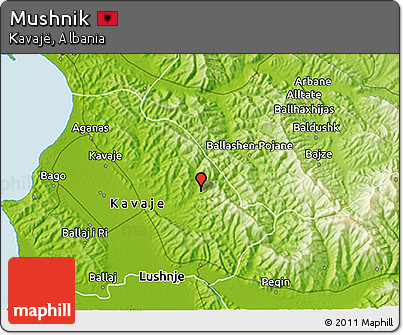 Physical 3D Map of Mushnik