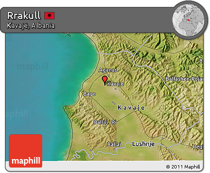 Satellite 3D Map of Rrakull
