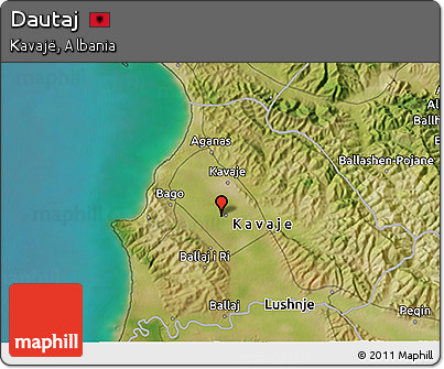 Satellite 3D Map of Dautaj
