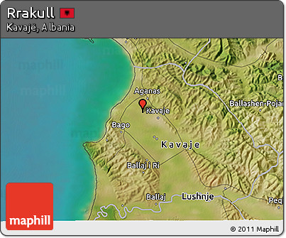 Satellite 3D Map of Rrakull