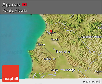 Satellite 3D Map of Aganas