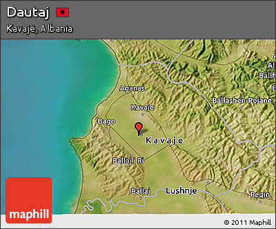Satellite 3D Map of Dautaj