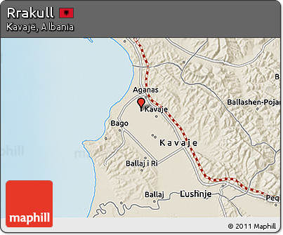 Shaded Relief 3D Map of Rrakull