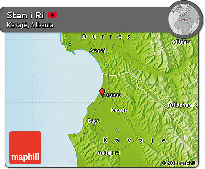 Physical Map of Stan I Ri