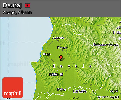 Physical Map of Dautaj